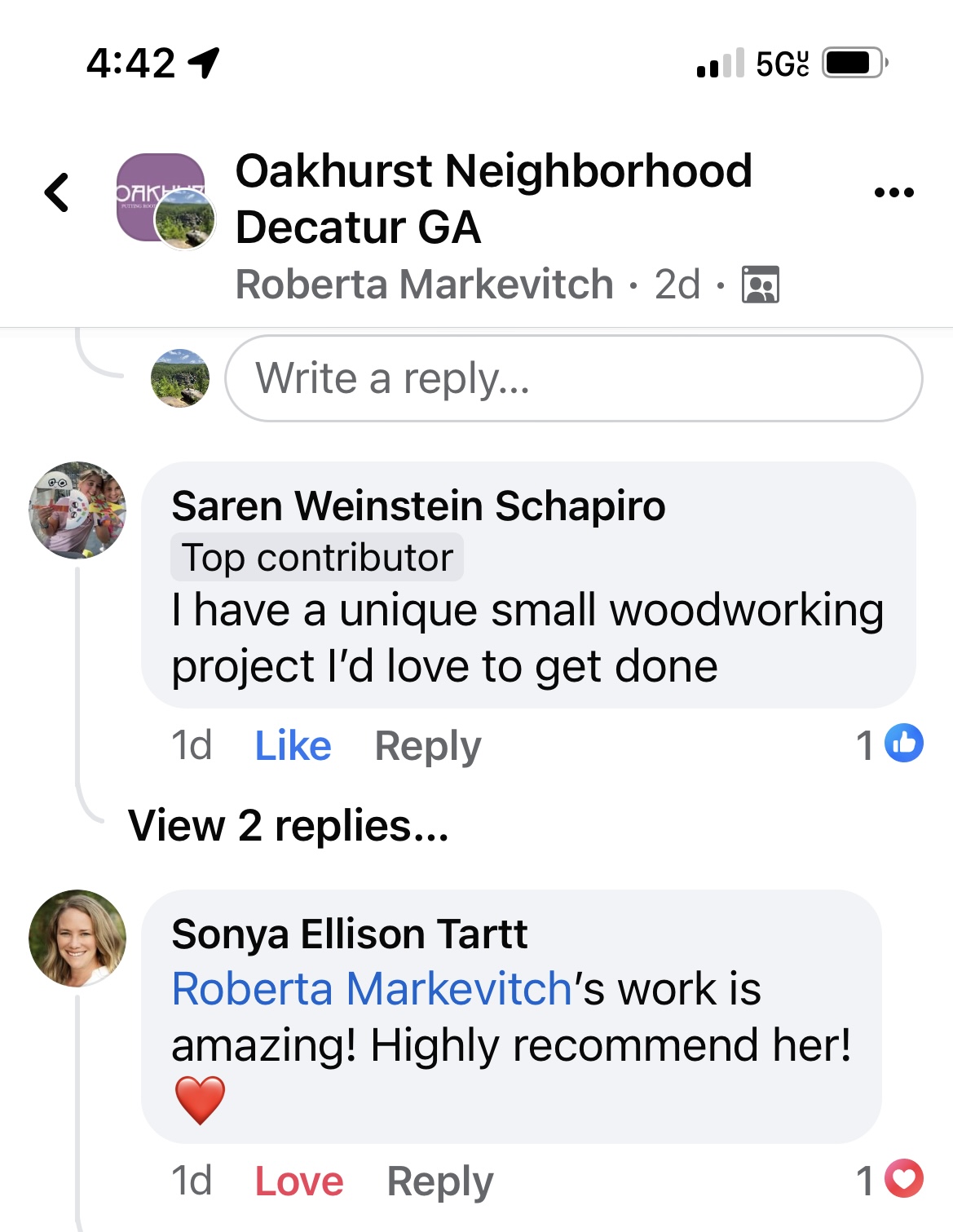 Customer review